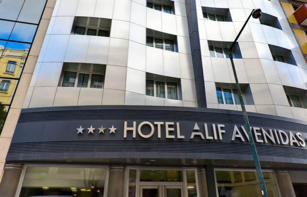 Hotel Alif Avenidas Lisboa Exterior foto